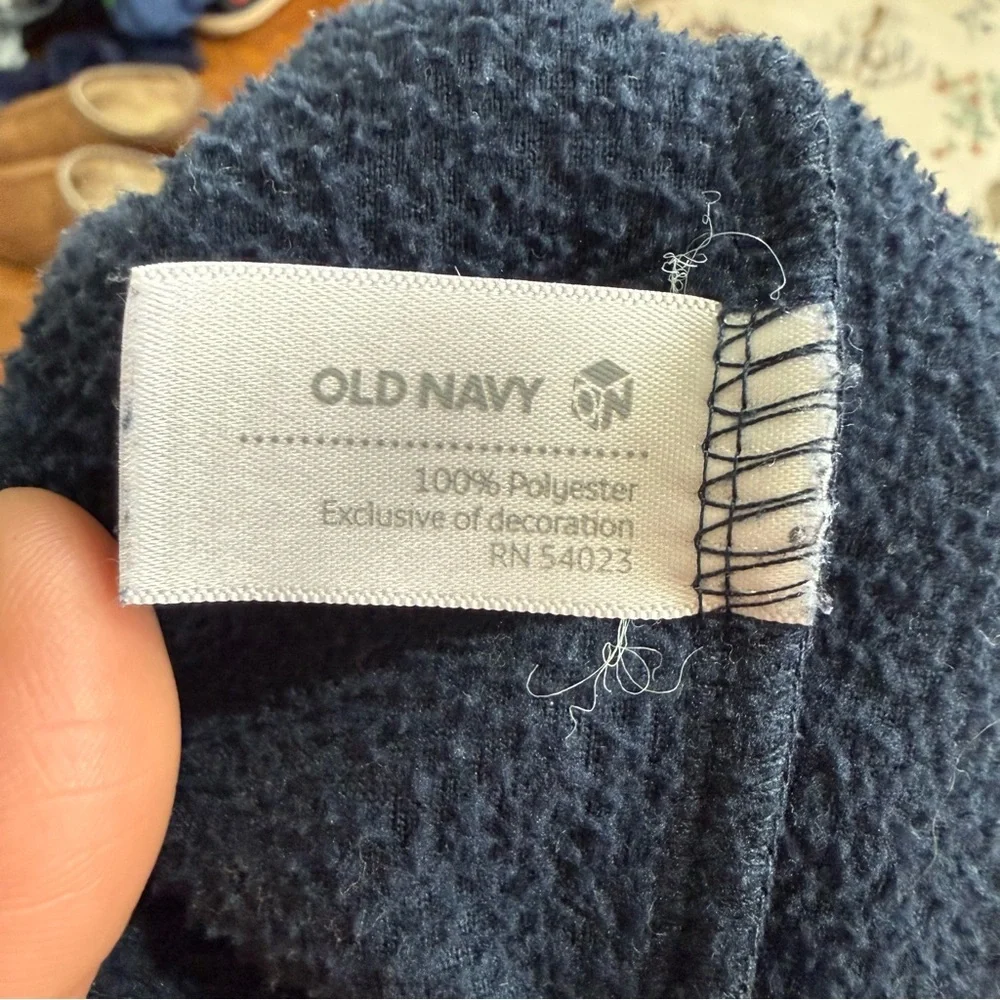 Old Navy Kids Dark Blue Fleece  4T